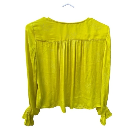 Anthropologie Liora Embroidered Buttondown Blouse | Size:XSP - Picture 10 of 14